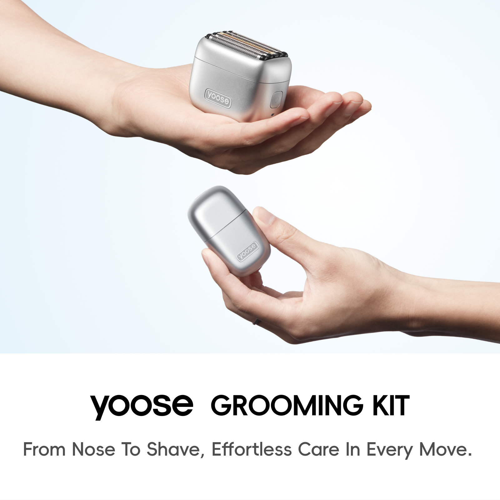 YOOSE MINI 5 Grooming Kit — Shaver + N1 Nose & Ear Trimmer