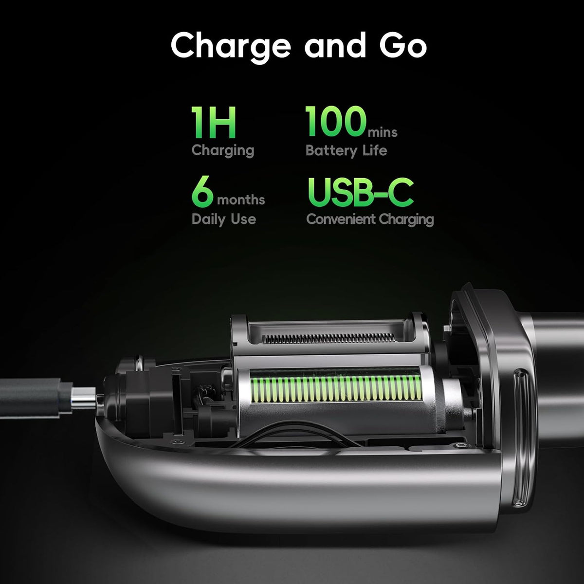 YOOSE Nose Hair Trimmer, Alloy Nose Trimmer for Men and Women, Silver